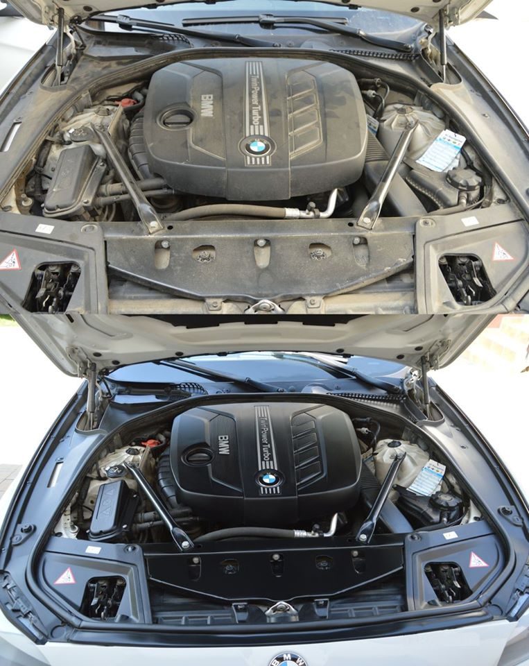 Čišćenje motornog prostora